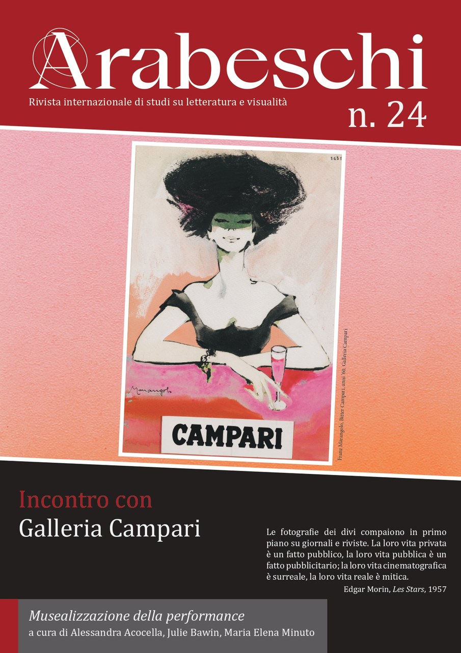 Copertina del numero Arabeschi n. 24