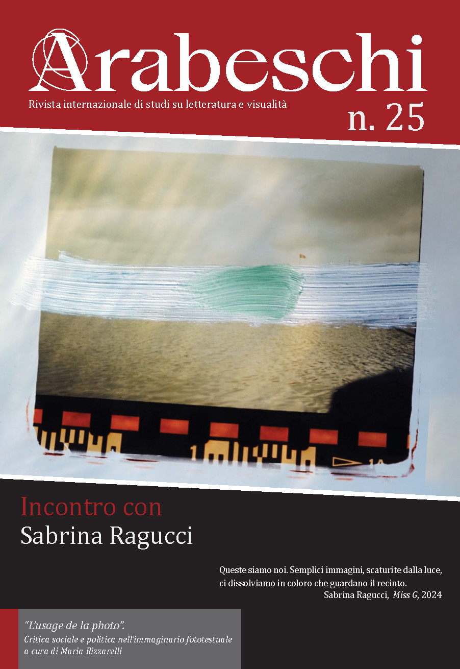 Copertina del numero Arabeschi n. 25
