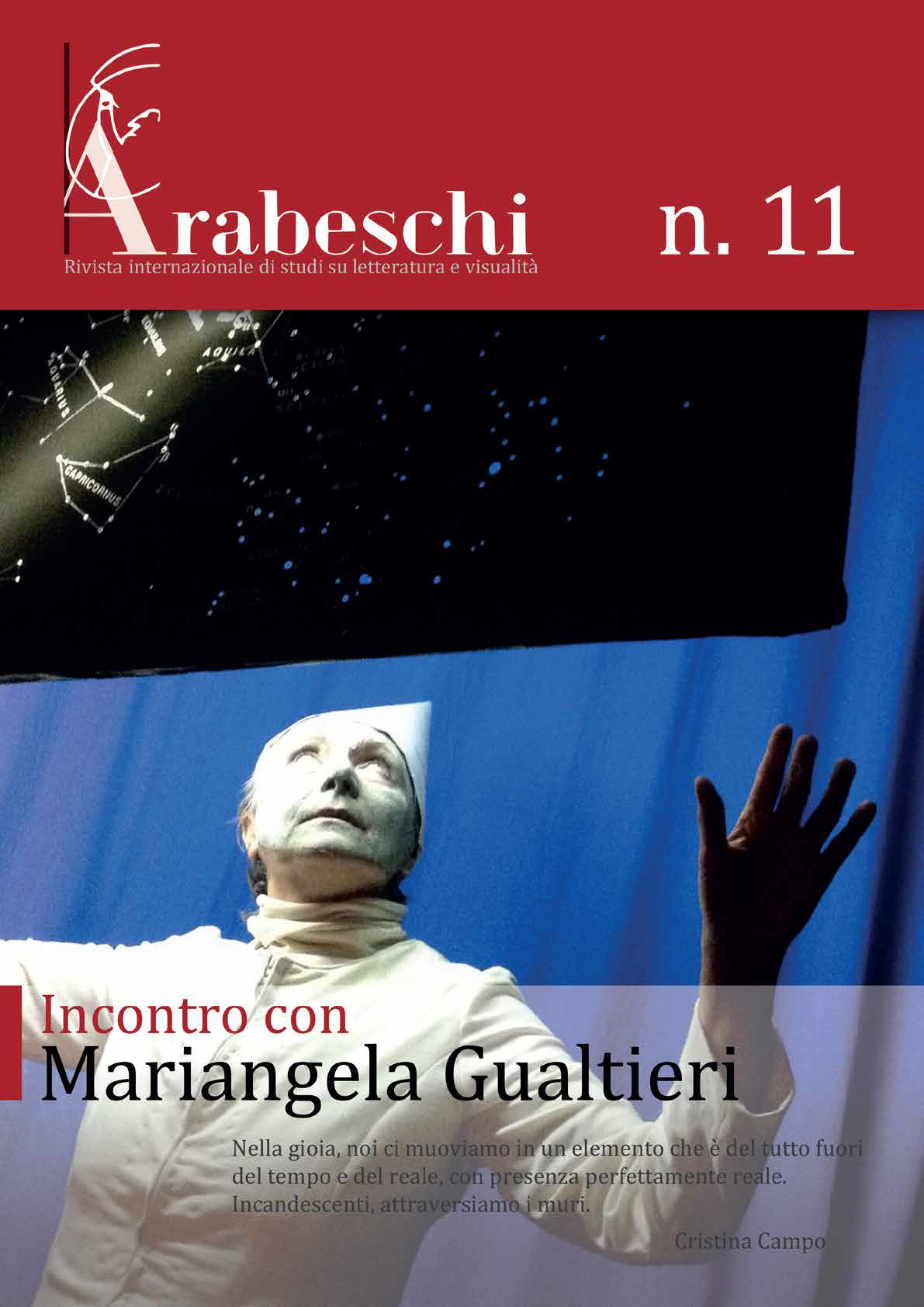 Copertina del numero Arabeschi n. 11