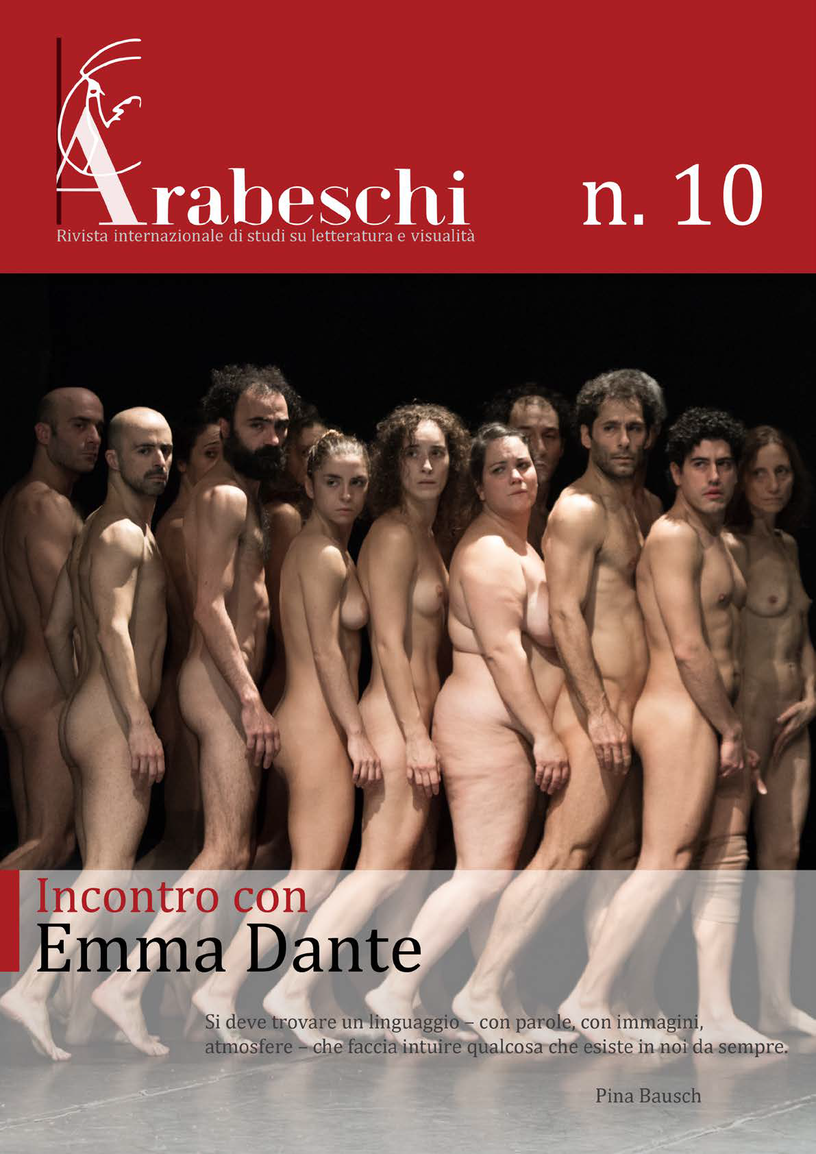 Copertina del numero Arabeschi n. 10