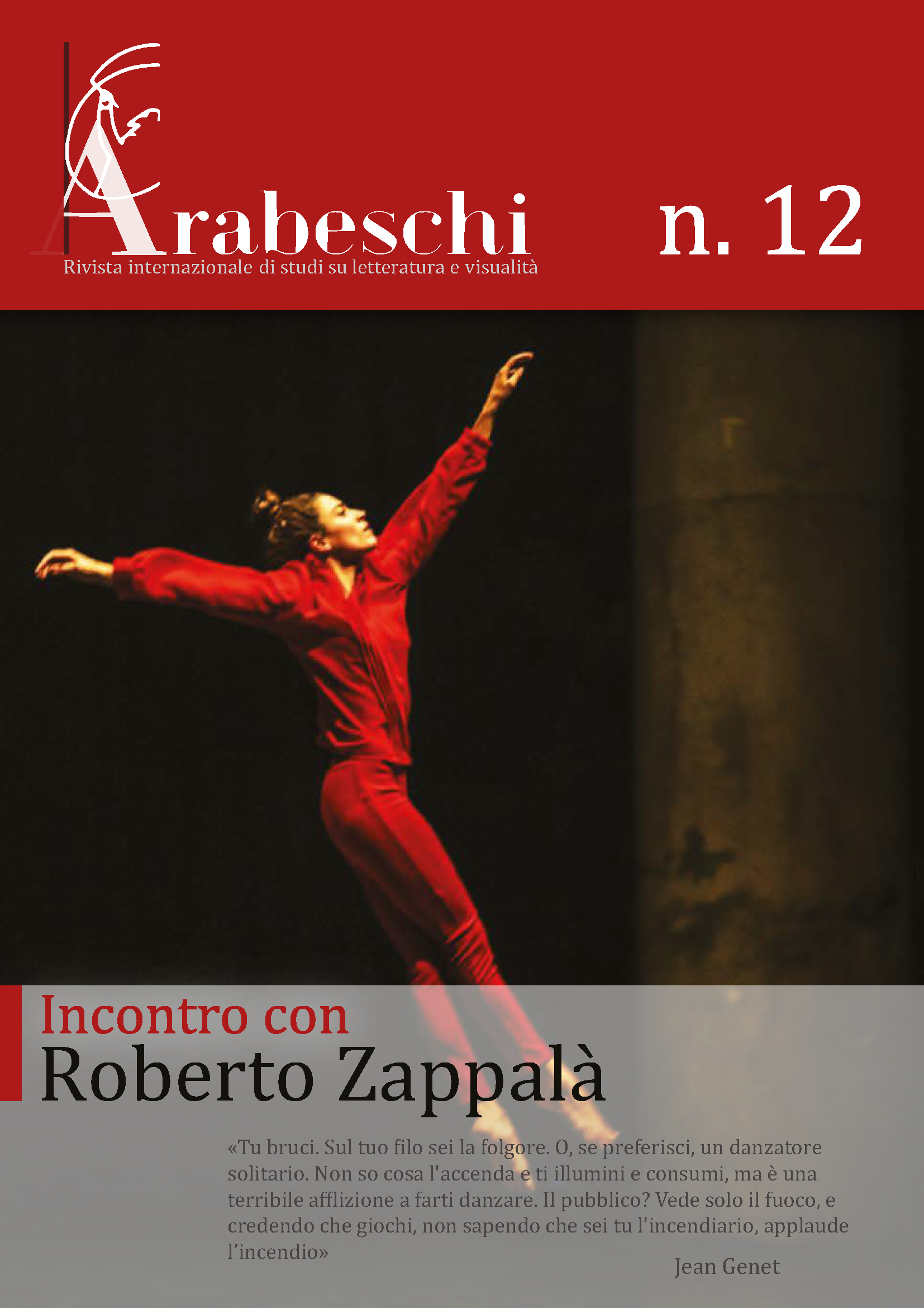 Copertina del numero Arabeschi n. 12