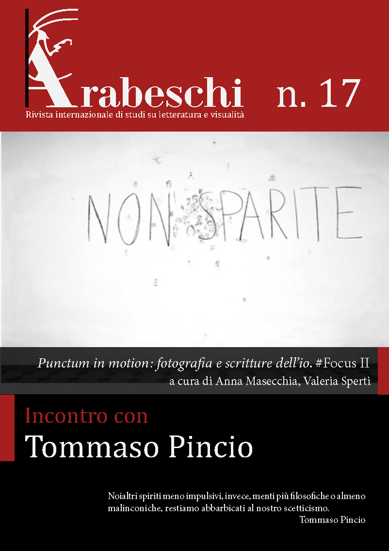Copertina del numero Arabeschi n. 17