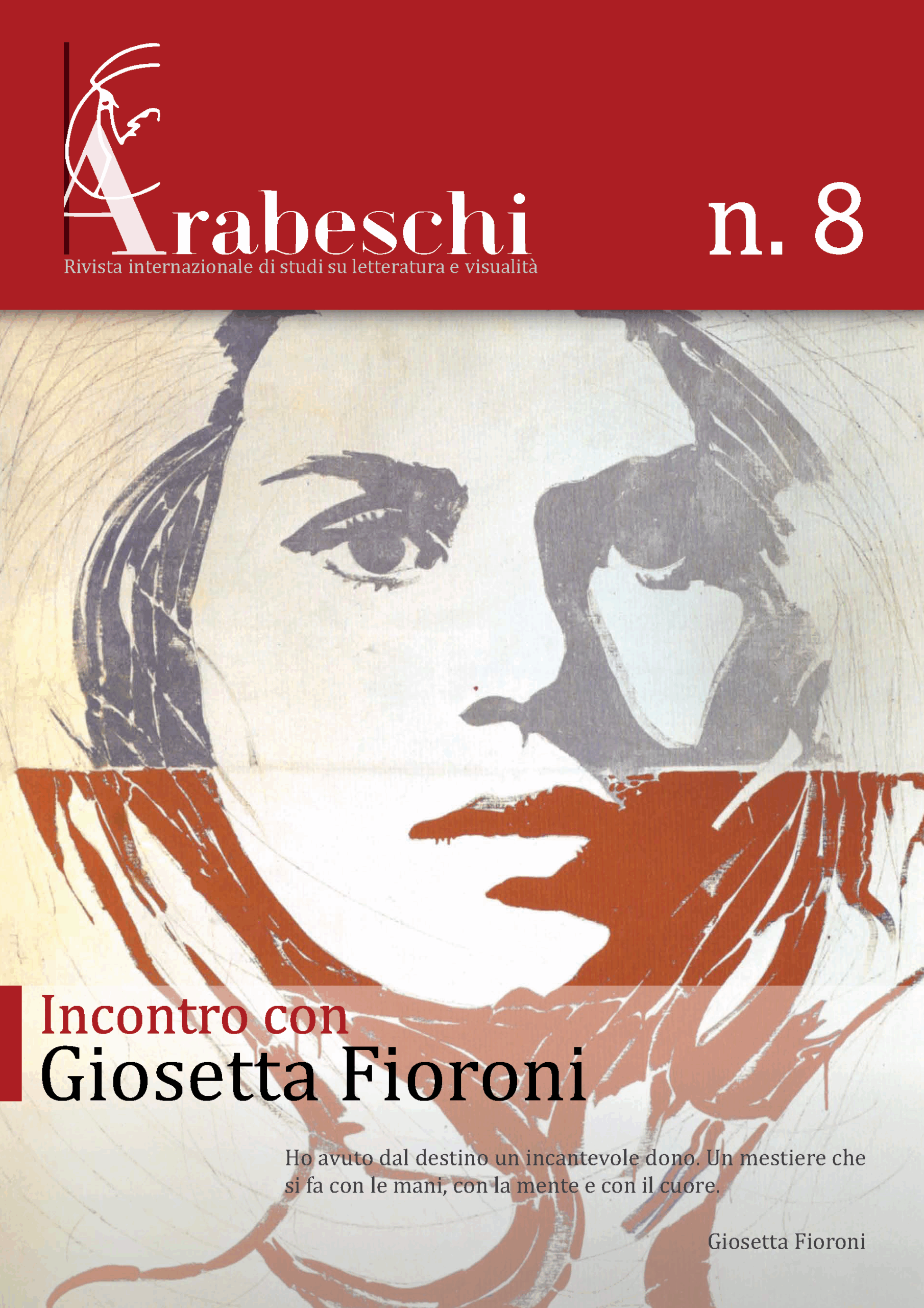 Copertina del numero Arabeschi n. 8