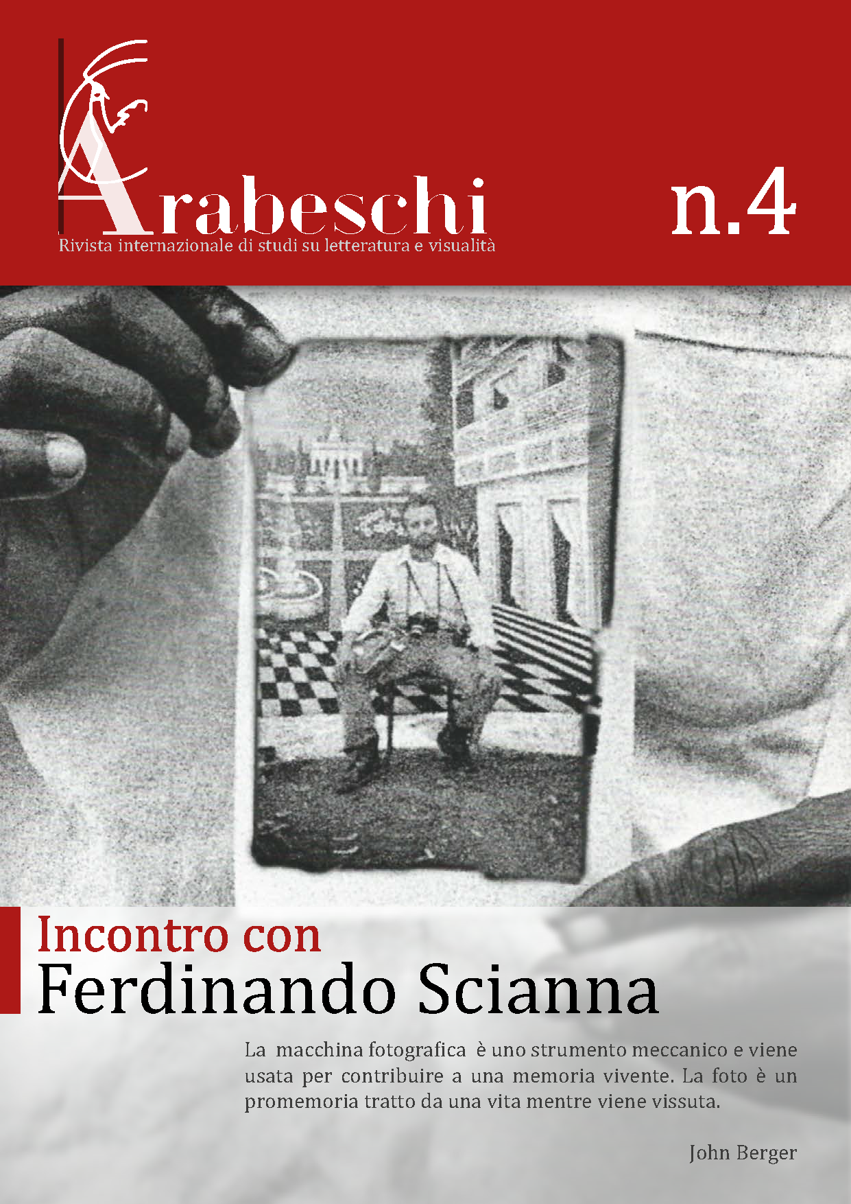 Copertina del numero Arabeschi n. 4