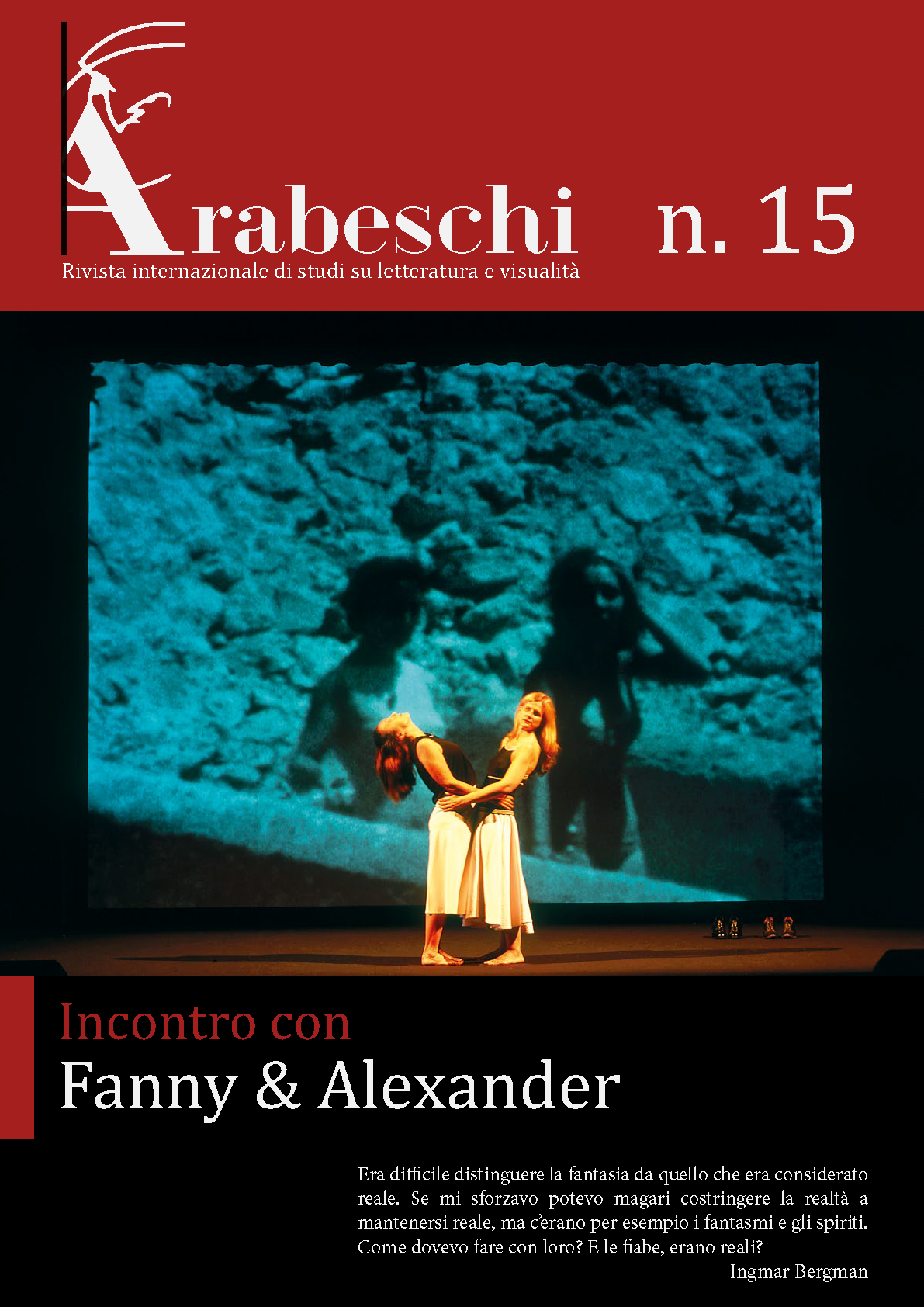 Copertina del numero Arabeschi n. 15