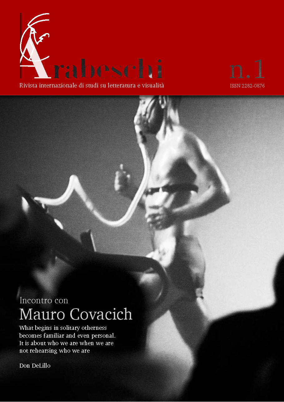 Copertina del numero Arabeschi n. 1