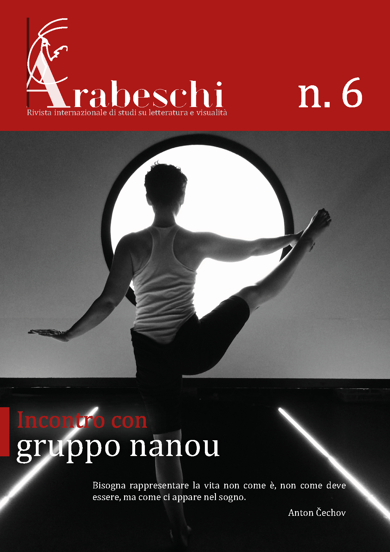 Copertina del numero Arabeschi n. 6